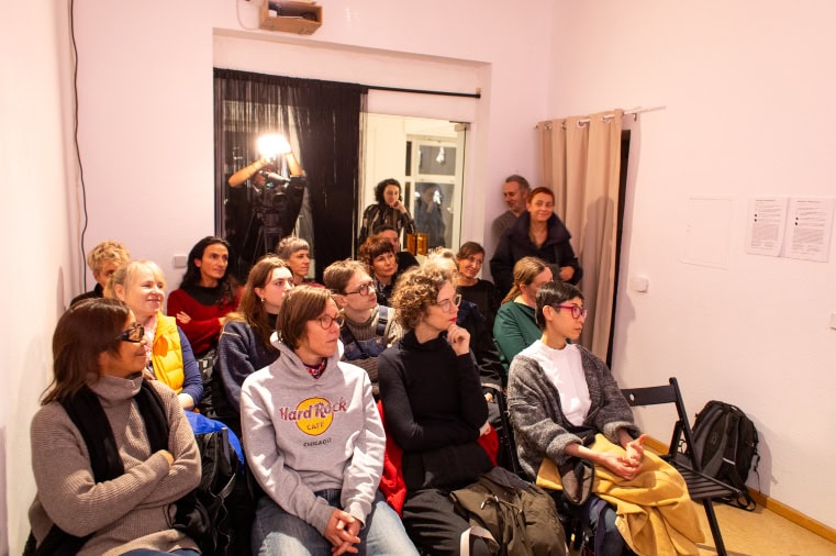 People in a room